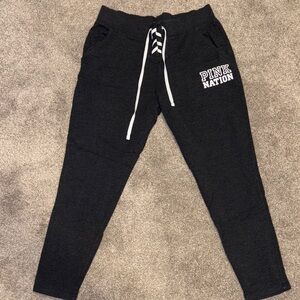 Victoria Secret Pink Black Joggers